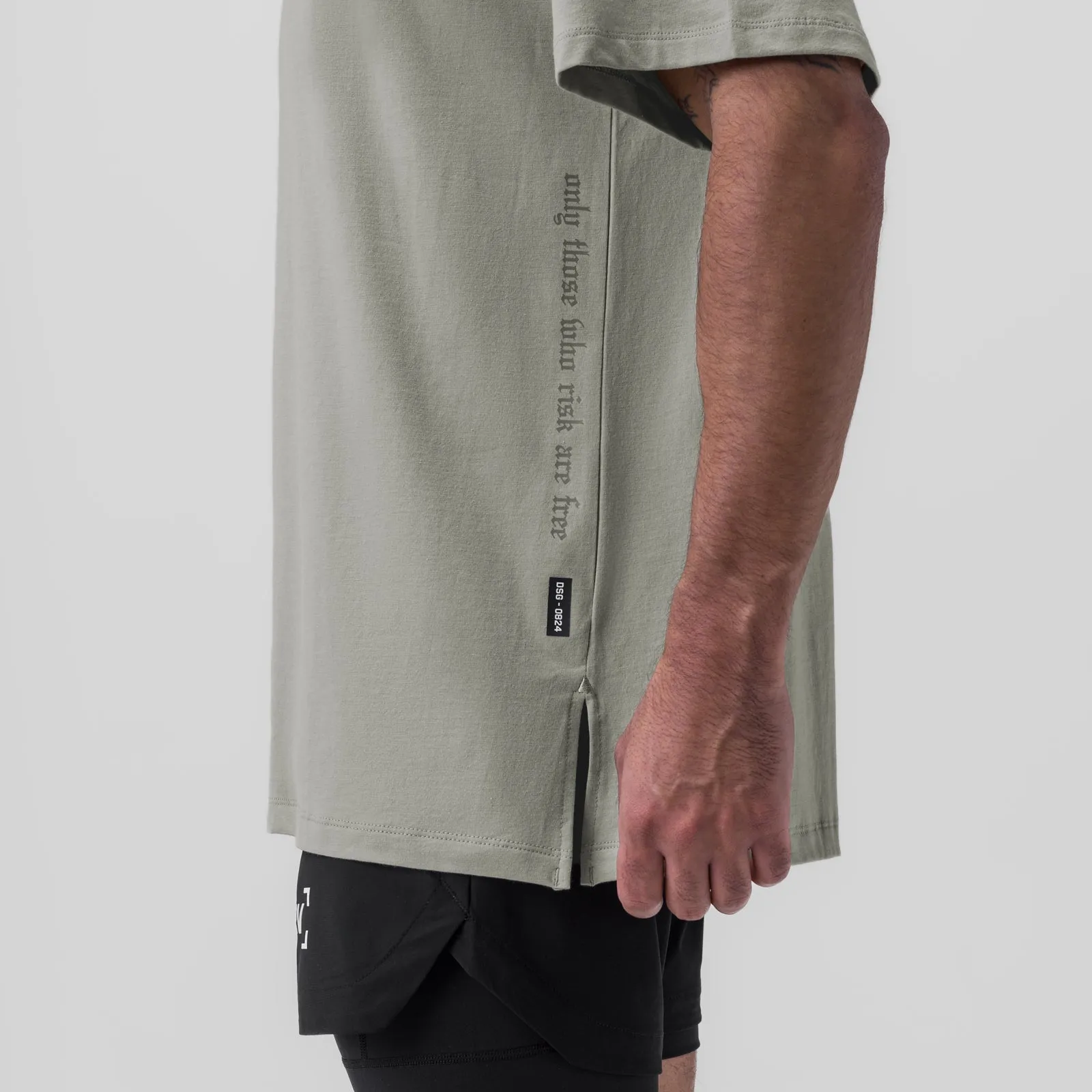 Seasonal Fashion 0824. Supima? Oversized Tee - Sage