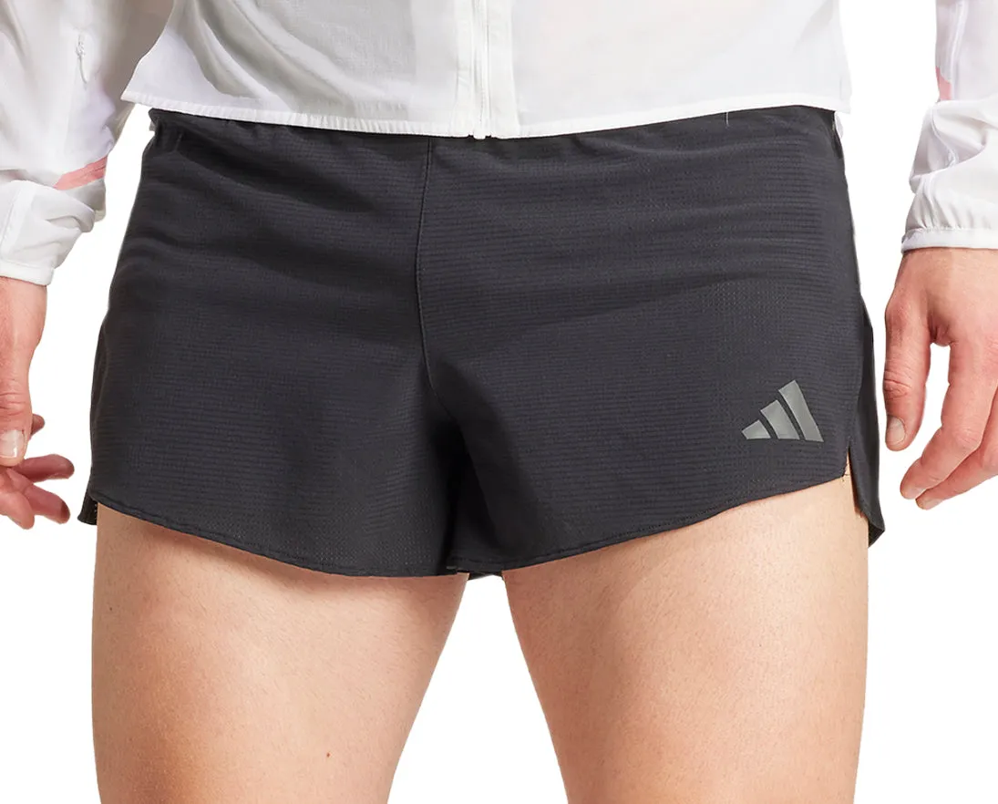 Frictionless Movement adidas Adizero Mens Running Shorts - Black