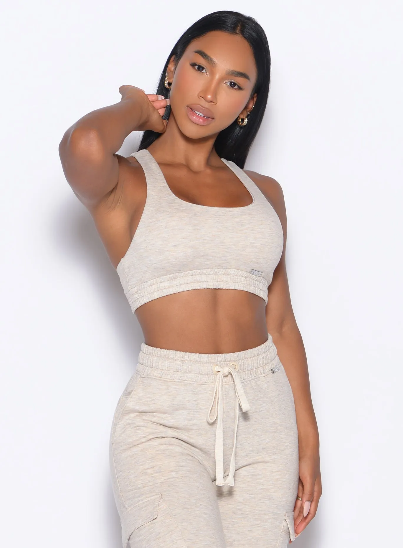 Sweat Lounge Bra Breathable Lining