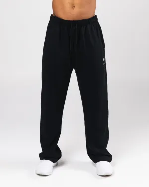 Layered Protection Anti Slip Waistband Three Pillar Heavyweight Pant - Black