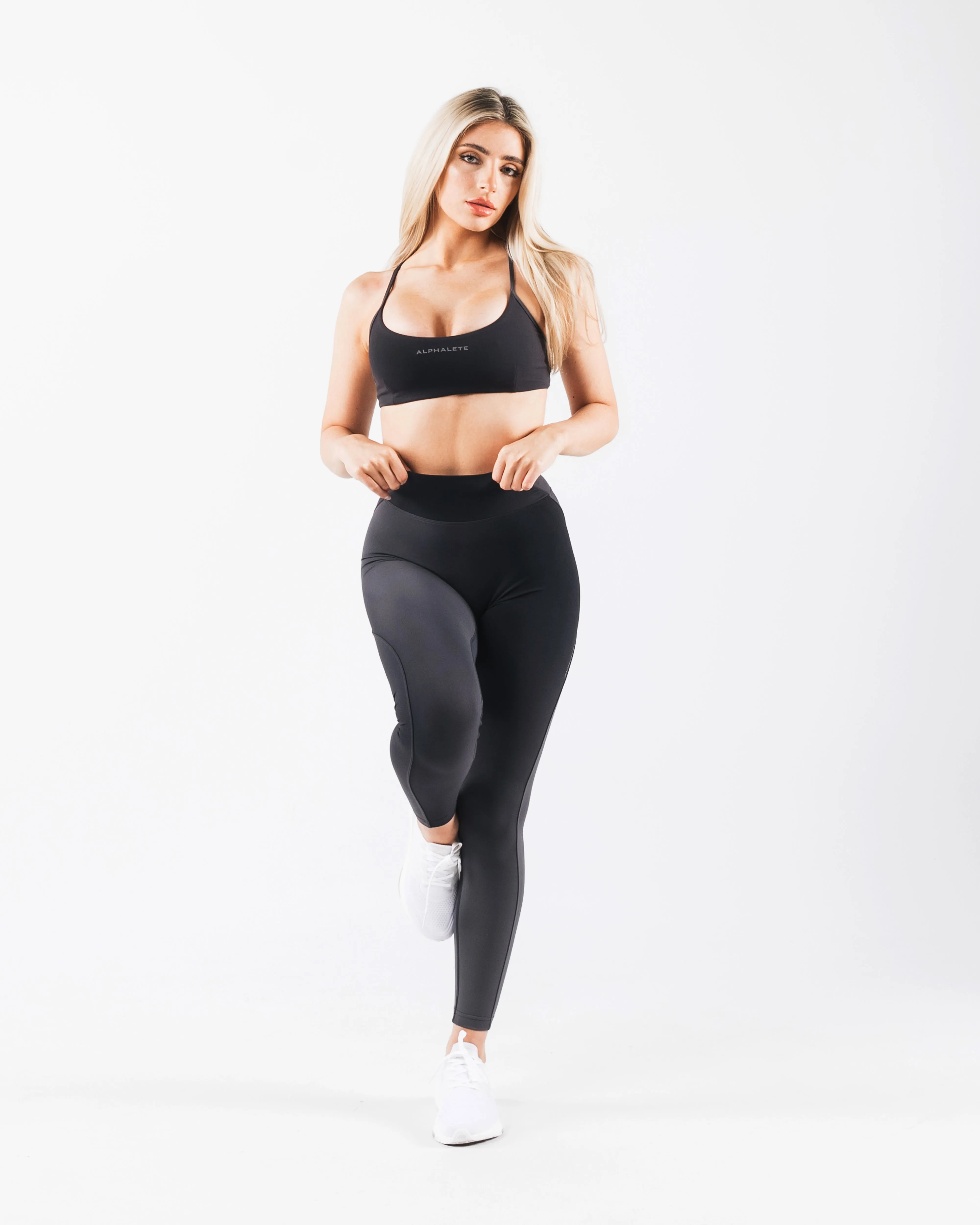 Aura 3 Strap Bra - Aura Storm Print Plus Size Outdoor Clothing
