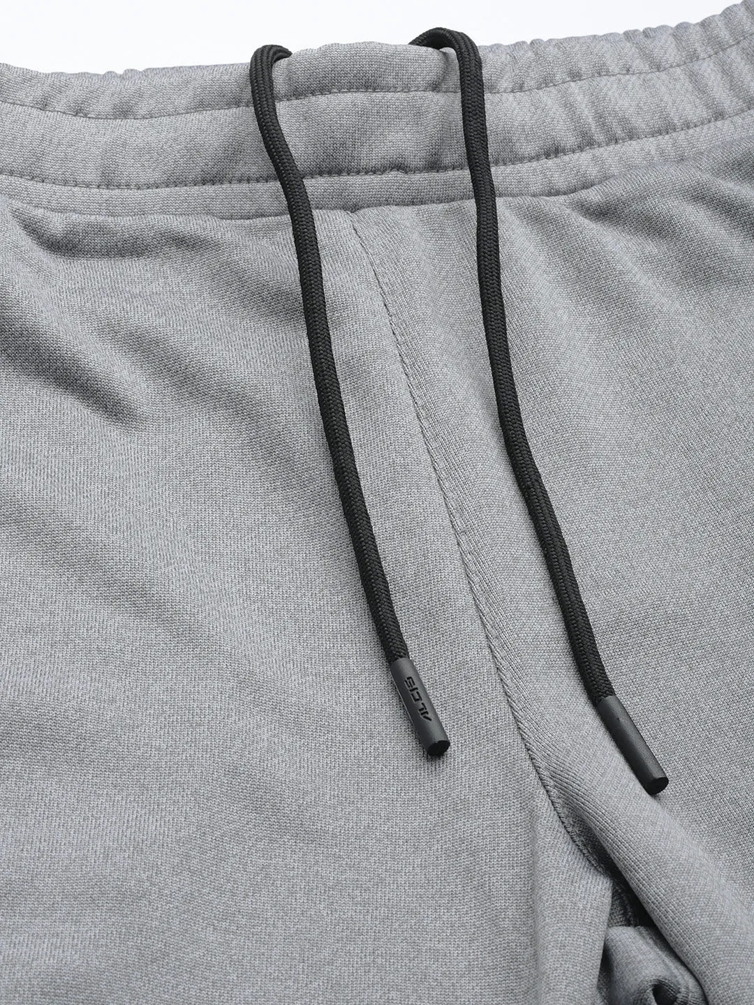 Alcis Men Grey Melange Solid Track Pants Professional Wear