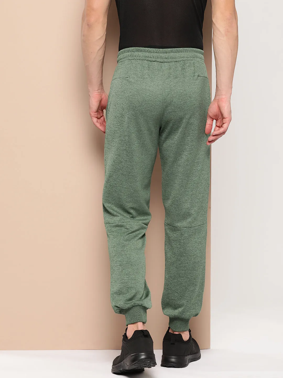 UV protection coating Flexible Fit Alcis Men Typography Printed Slim Fit Joggers