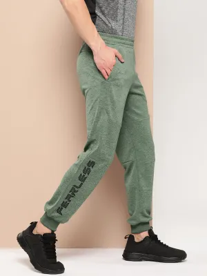 Skinny Fit Alcis Men Typography Printed Slim Fit Joggers