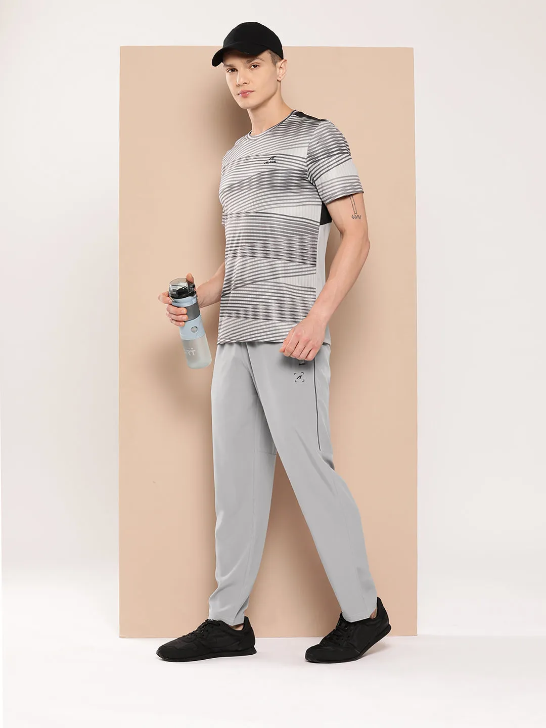 Abrasion resistant Dynamic Fit Imitable Relaxed Trackpants