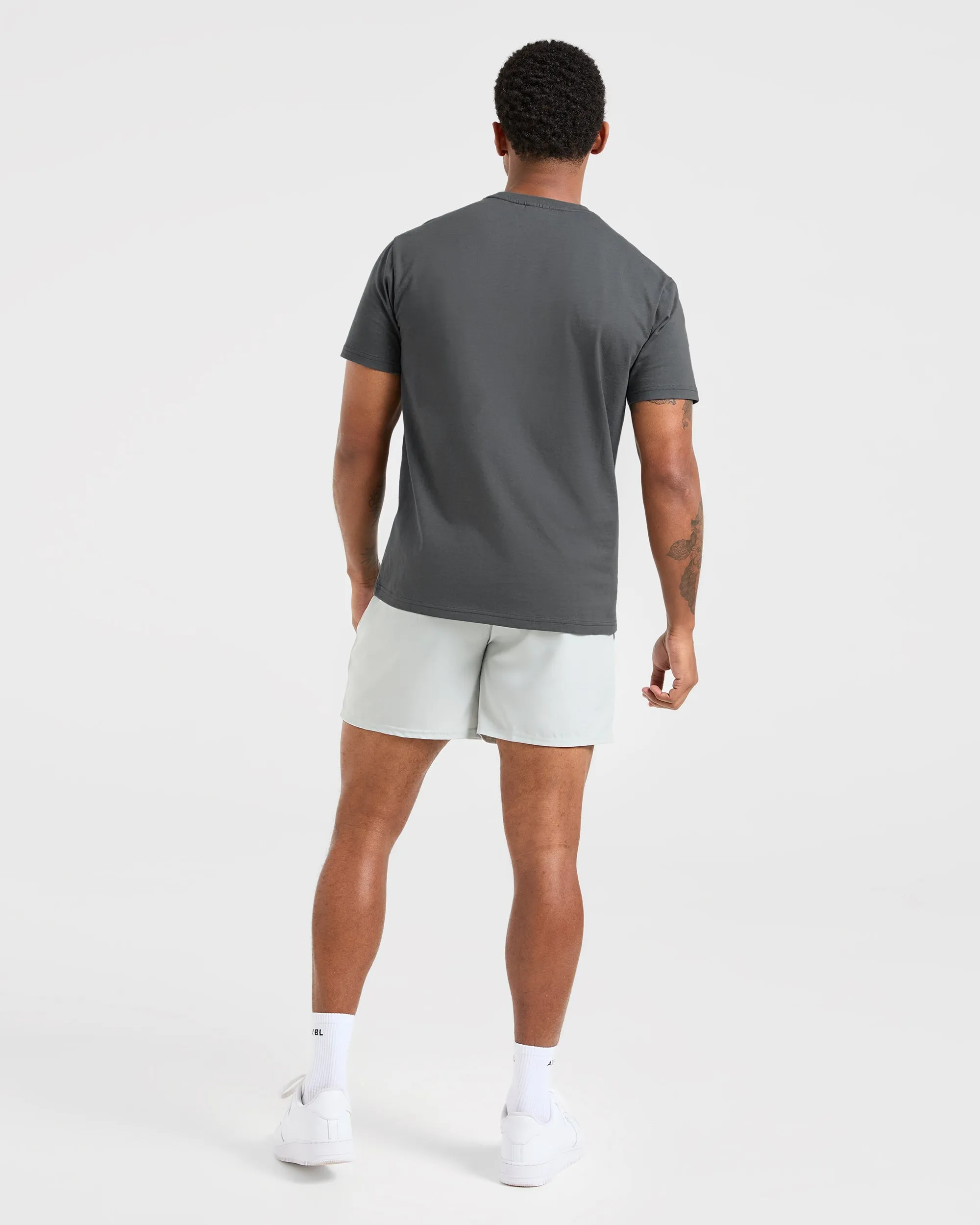 Tactical Attachment Loops Core 5" Shorts - Ice Grey