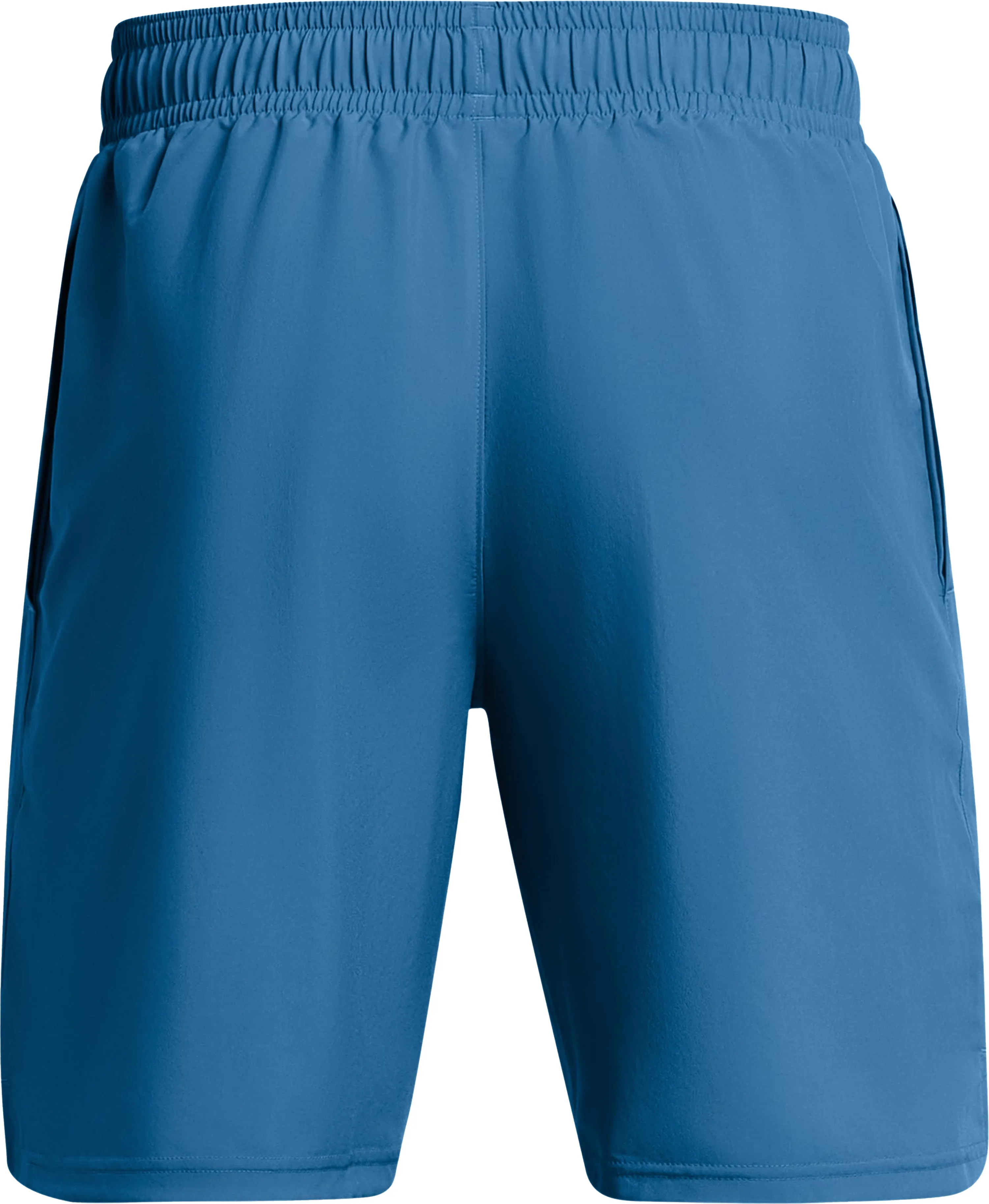 Outdoor Ready Stylish Fit Under Armour Tech Woven Wordmark Mens Training Shorts - Blue