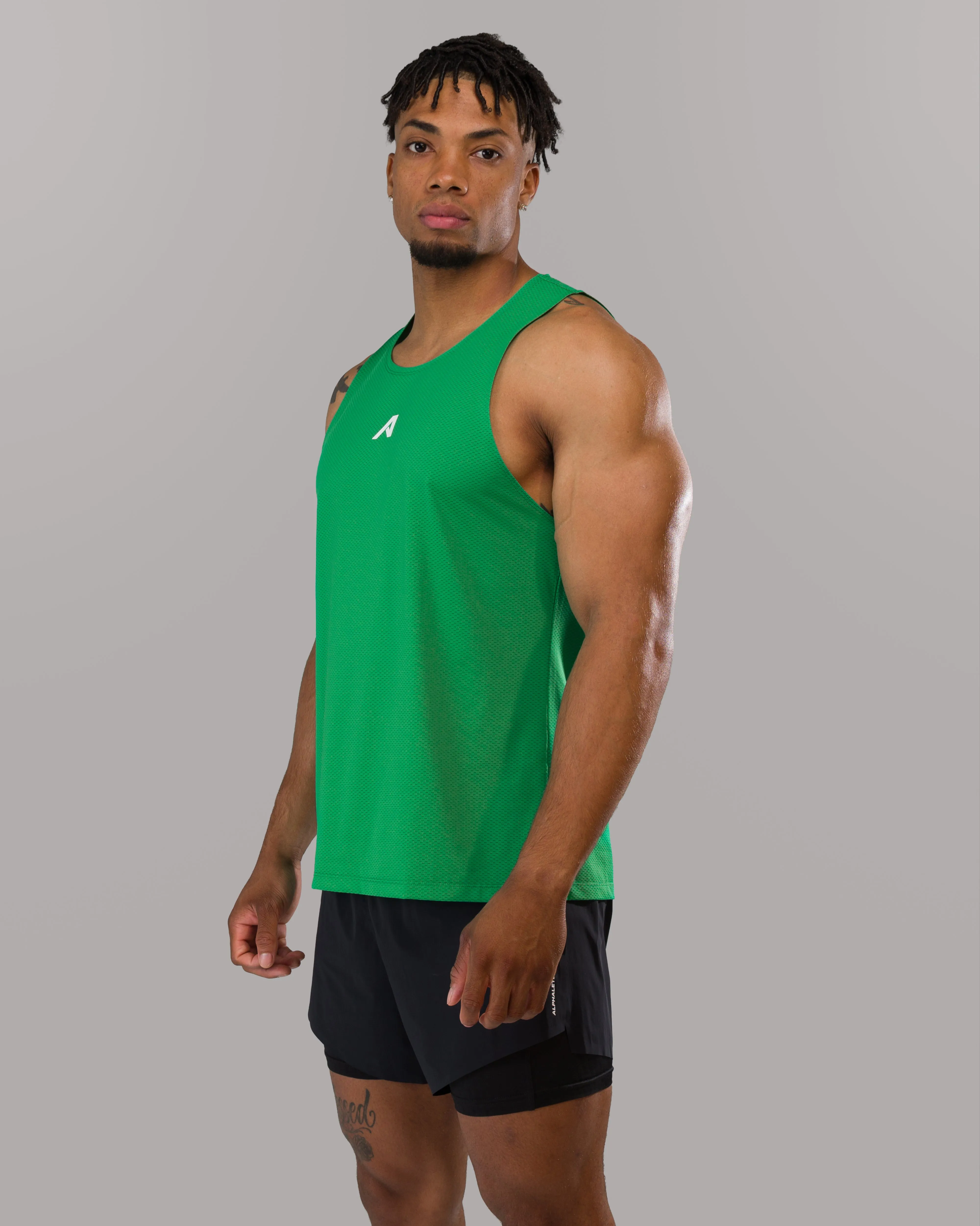 Daily Fit Base Cutoff - Emerald Green