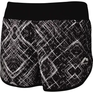 Ventilated Panels More Mile Go For It Womens Running Shorts - Black