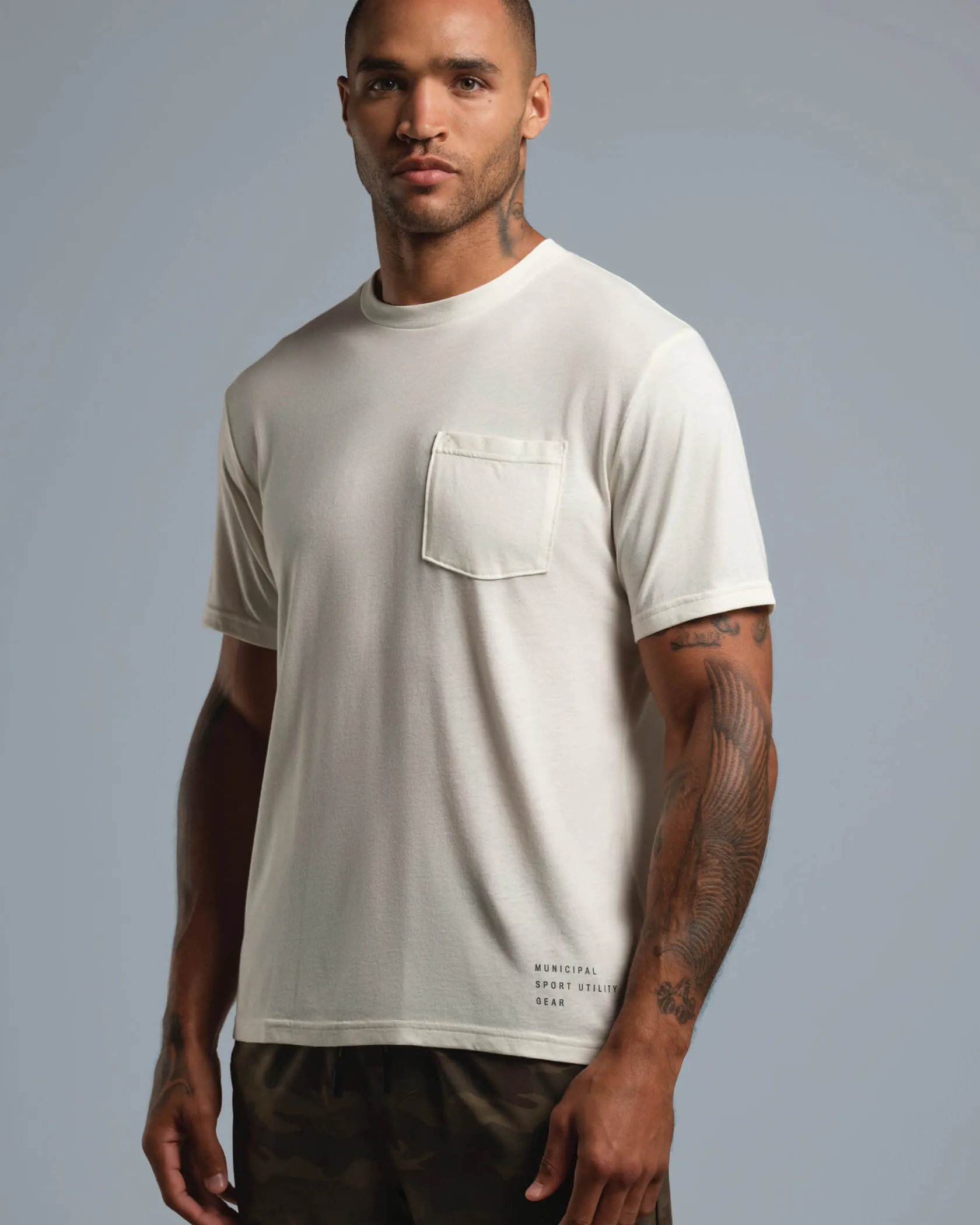AbrasiveReinforcedZones SeamlessTransition Pocket SuperBlend T-Shirt
