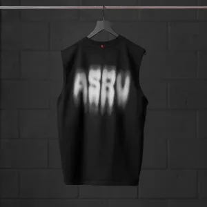 0807. Tech Essential? Relaxed Cutoff - Black "Motion Blur" Arctic - proof