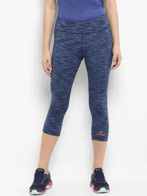 Alcis Women Solid Navy Blue Tights Urban Commuter Home Lounge