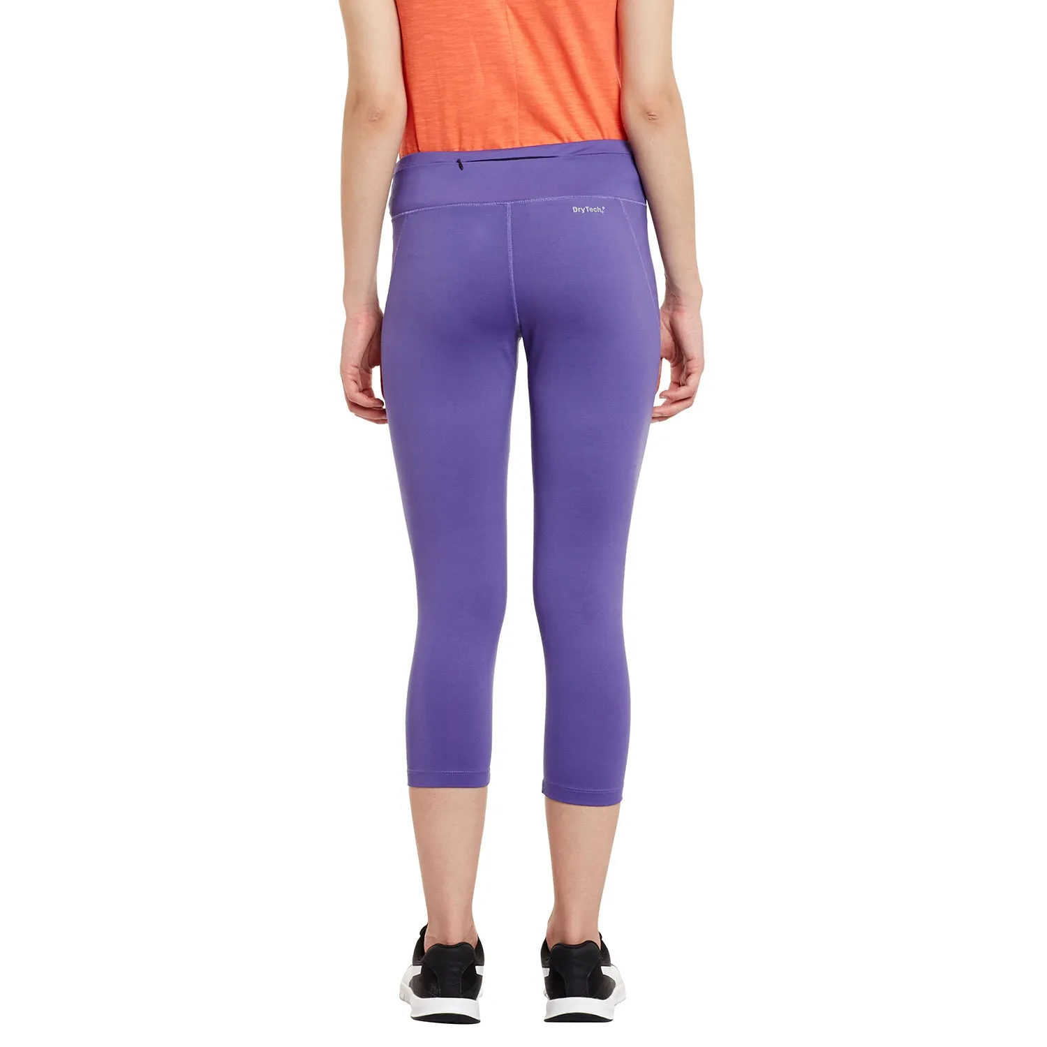 Durable Stitch For Adults Alcis Women Solid Purple Tights