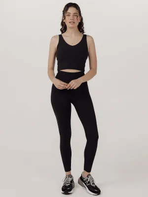 Black Sense Tights Petite Size Seamless Design