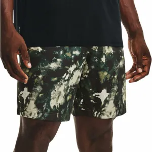 Under Armour Woven Adapt Mens Training Shorts - Green Double Layered Panels Tactical Attachment Loops