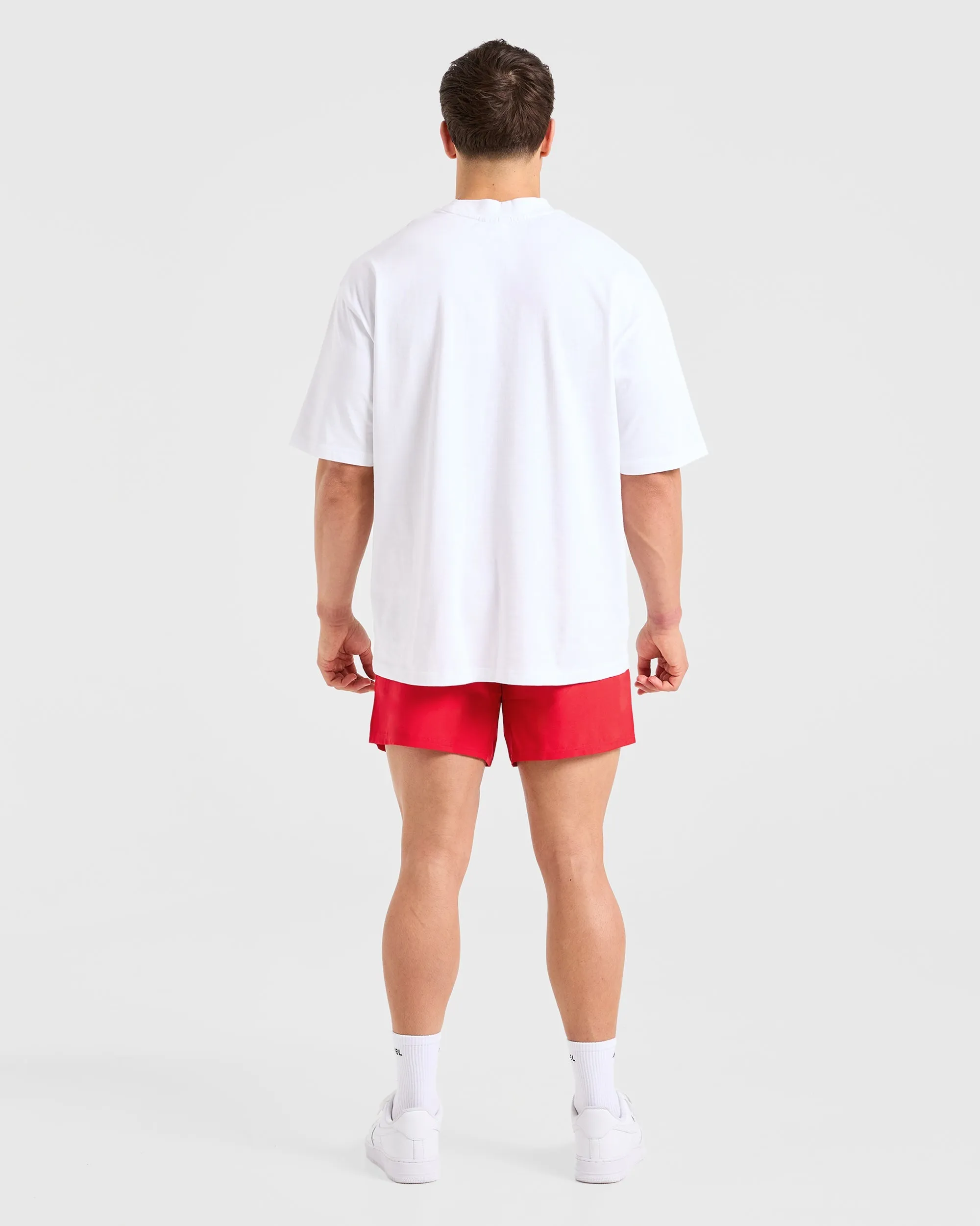 Ultra Soft Lining Warm Days Core 5" Shorts - Chilli Red