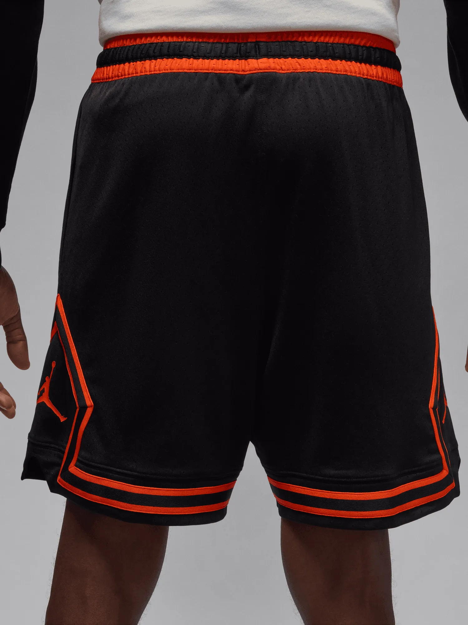 Jordan Sport Dri-FIT Mesh Diamond Shorts Wrinkle Resistant Material