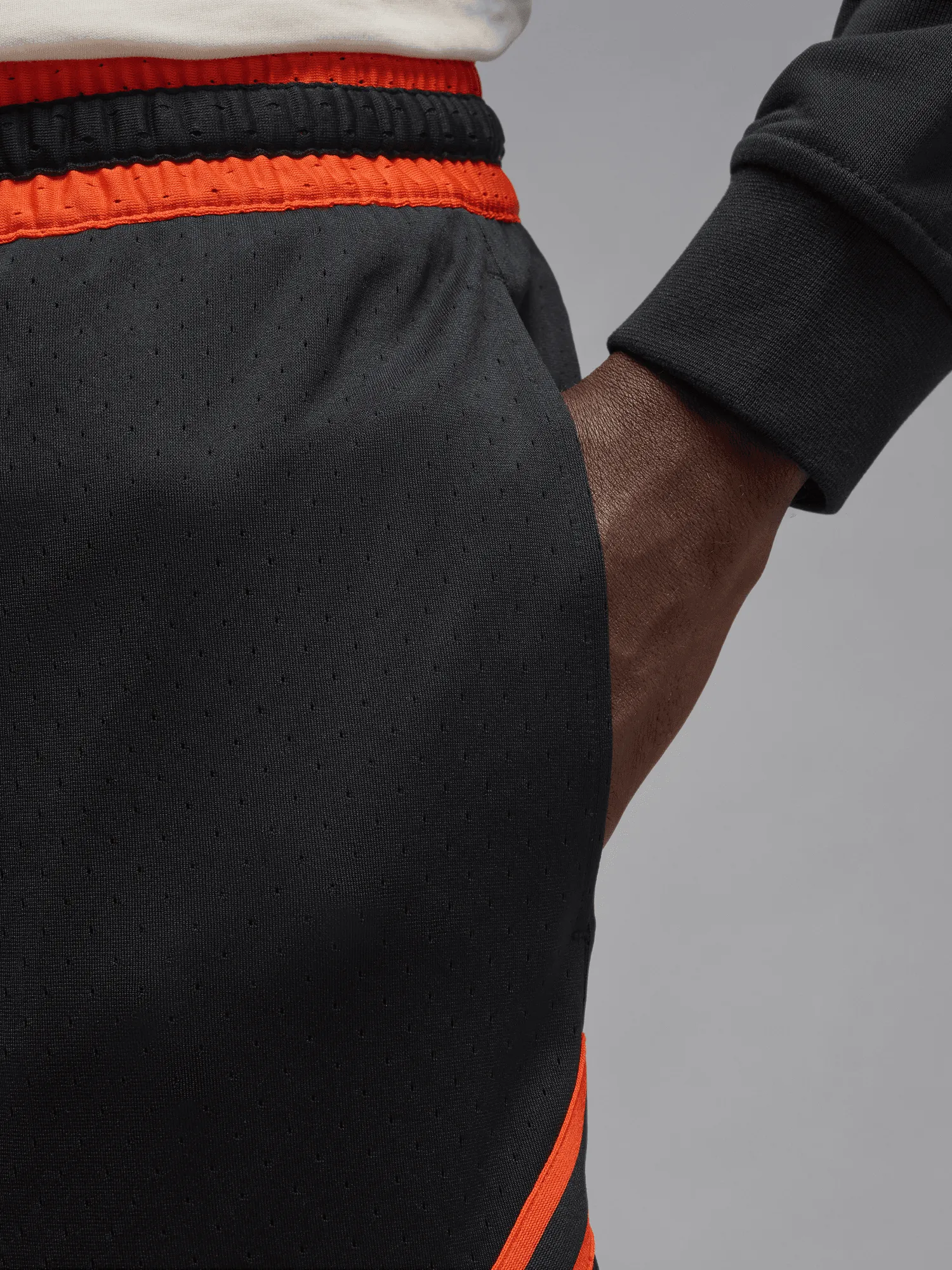 Jordan Sport Dri-FIT Mesh Diamond Shorts Bootcut style Flexible Side Panels