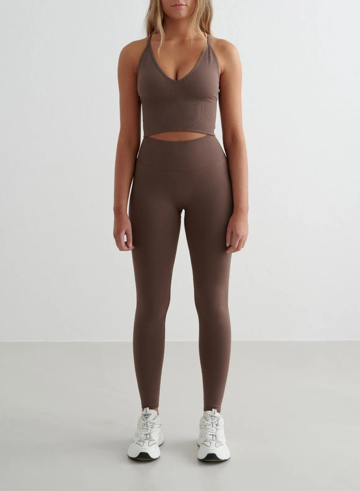 Reliable Quality Macchiato Shape Seamless Cross Back Bralette