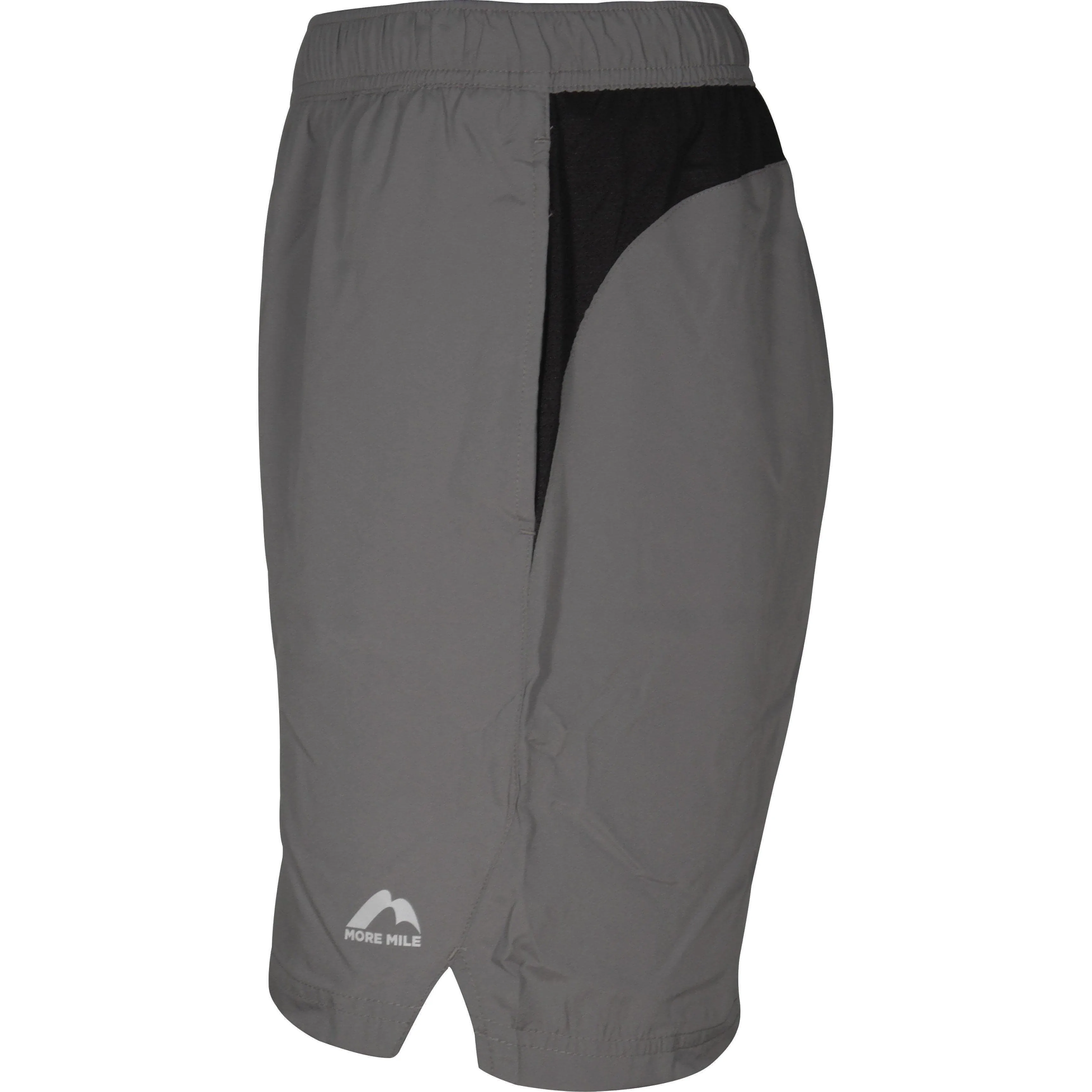 Flexible Design Adjustable Drawcord More Mile Aspire 7 Inch Mens Running Shorts - Grey