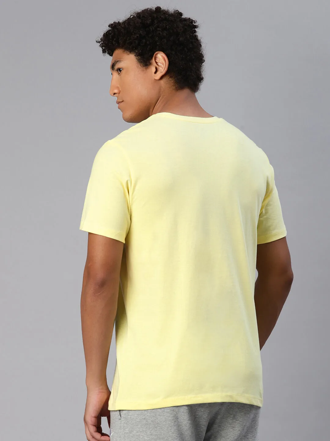 UltraSoft Texture AllSeasonWear Alcis Men Typography Printed T-shirt