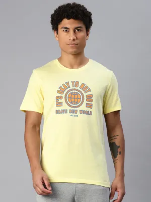 Air Move Street Fest Alcis Men Typography Printed T-shirt