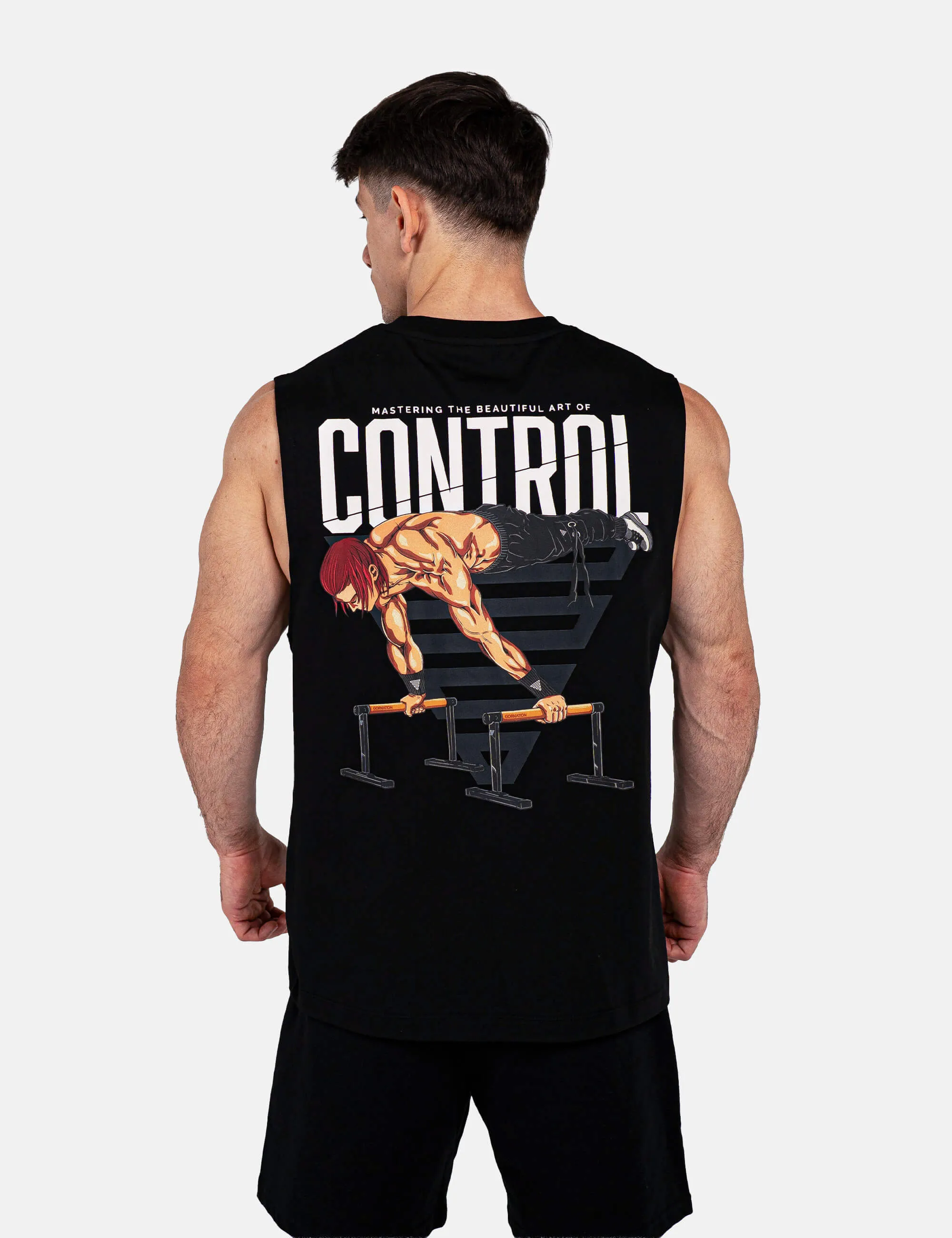 Pure Core Anime Oversized Tank Top Control Men