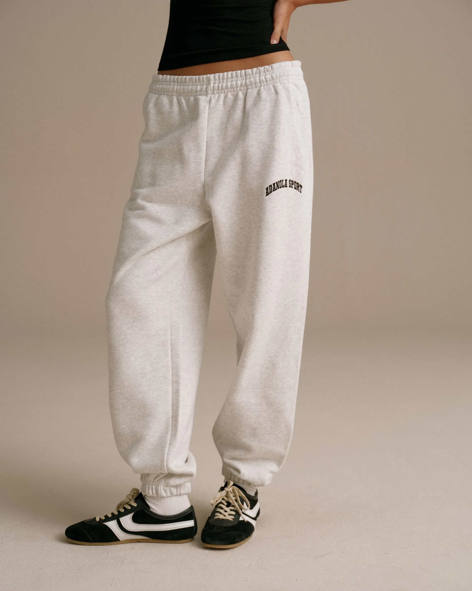 AS Sweatpants - Light Grey Melange Low Bulk