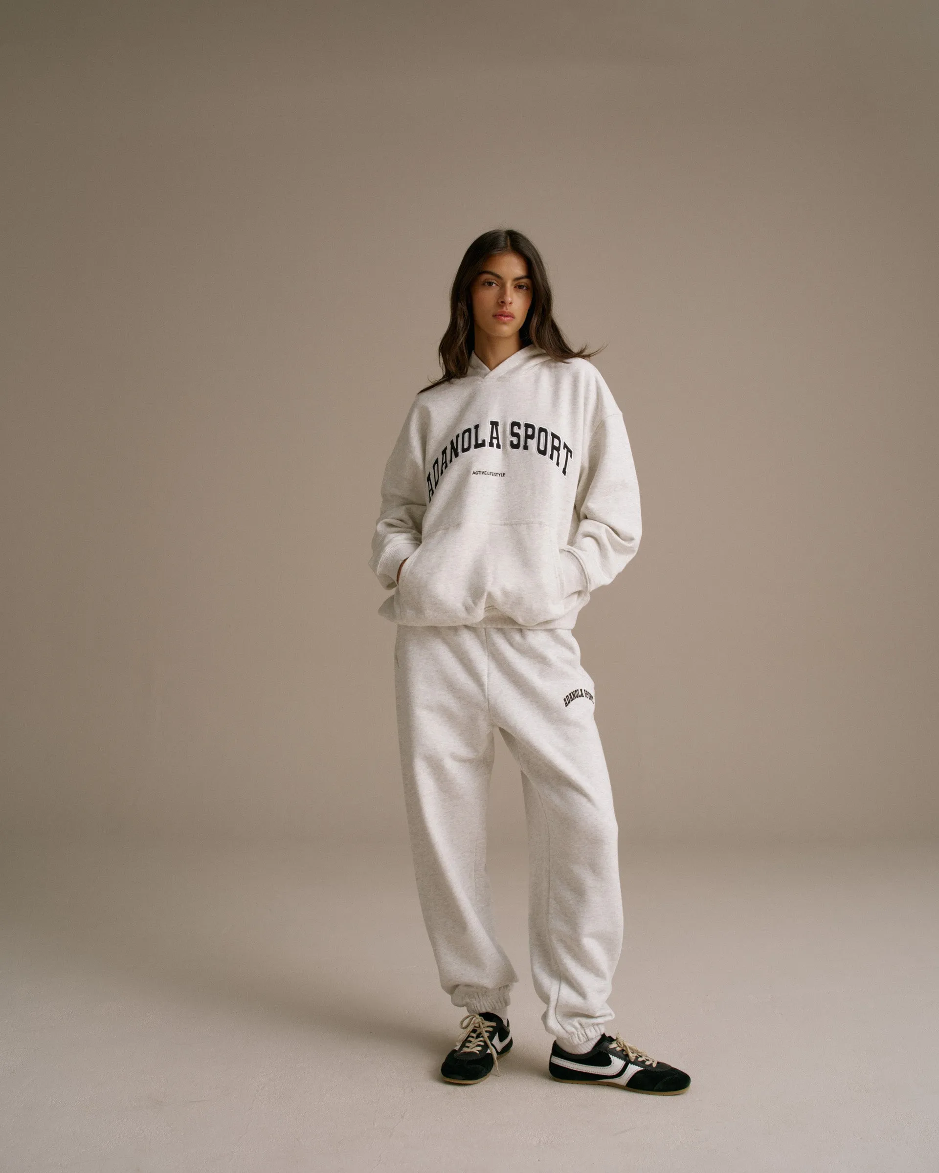 Reversible design AS Sweatpants - Light Grey Melange