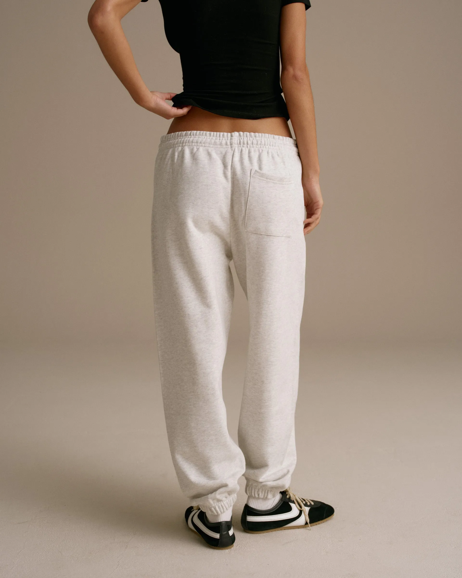 AS Sweatpants - Light Grey Melange AntiSlipWaistband