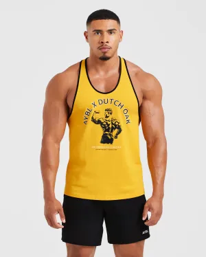 Fashion-Forward No Iron OdorControl Treatment Wesley Vissers X Dutch Oak Stringer - Yellow/Black