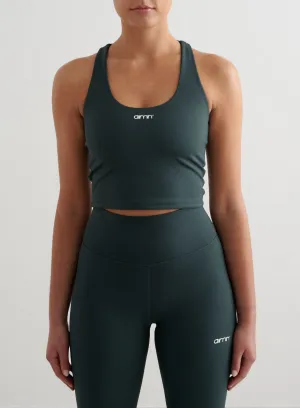 well - ventilated Anti Chafe Design Deep Emerald Core Essential Bralette