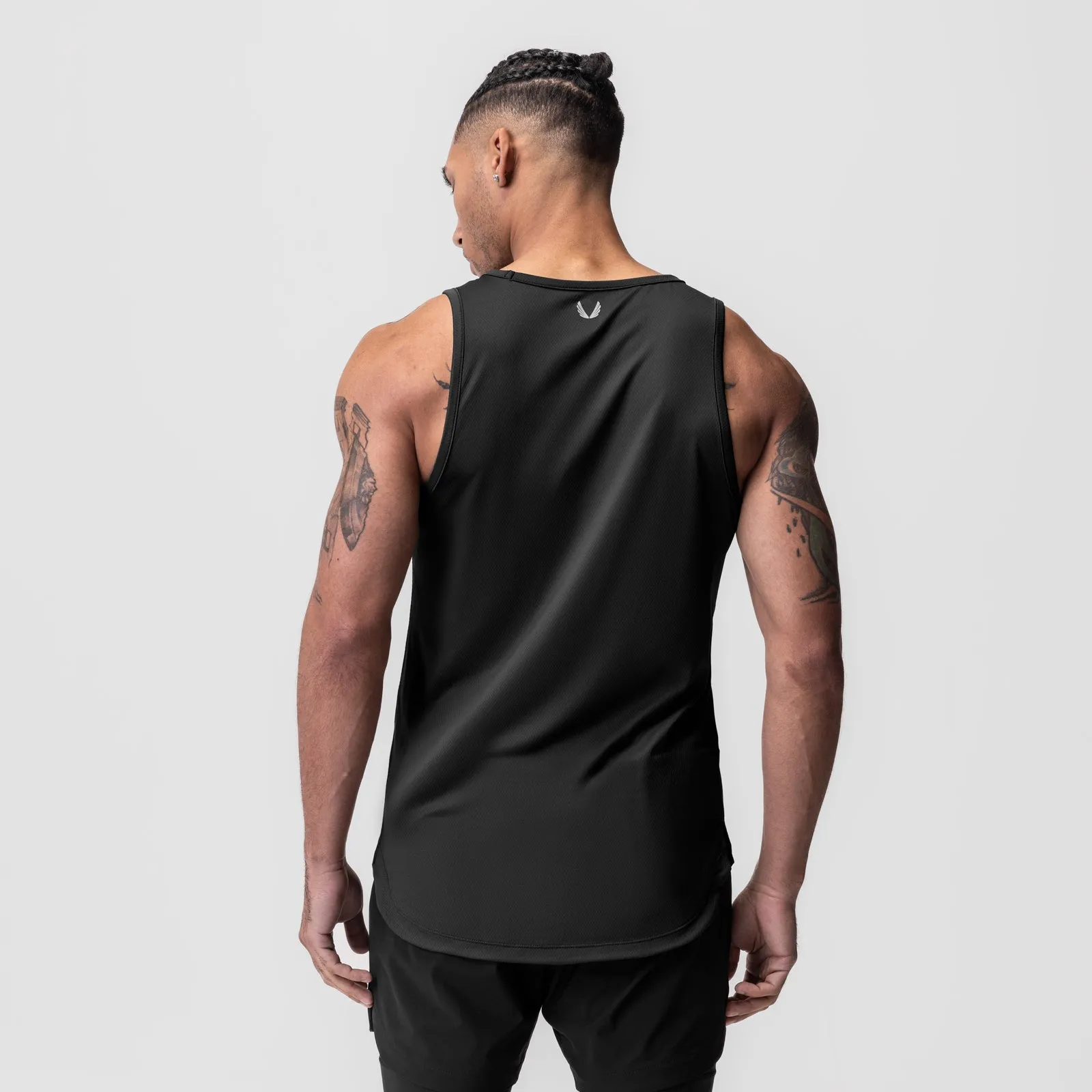 Construction - ready 0830. AeroSilver? Tank Top - Black