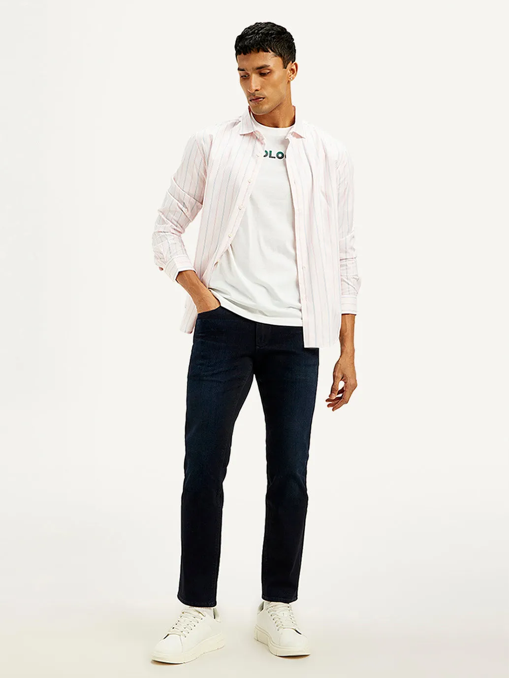 Lightweight Parent Style Durable Men's Redloop 511 Slim Fit Mid Rise Jeans