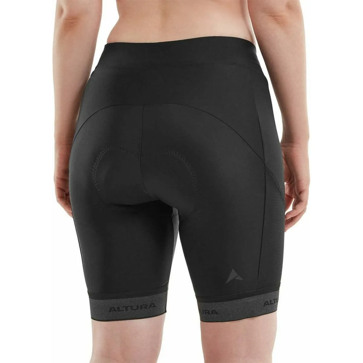 Non Irritating Tagless Fresh Look Altura Progel Plus Cargo Womens Cycling Shorts - Black