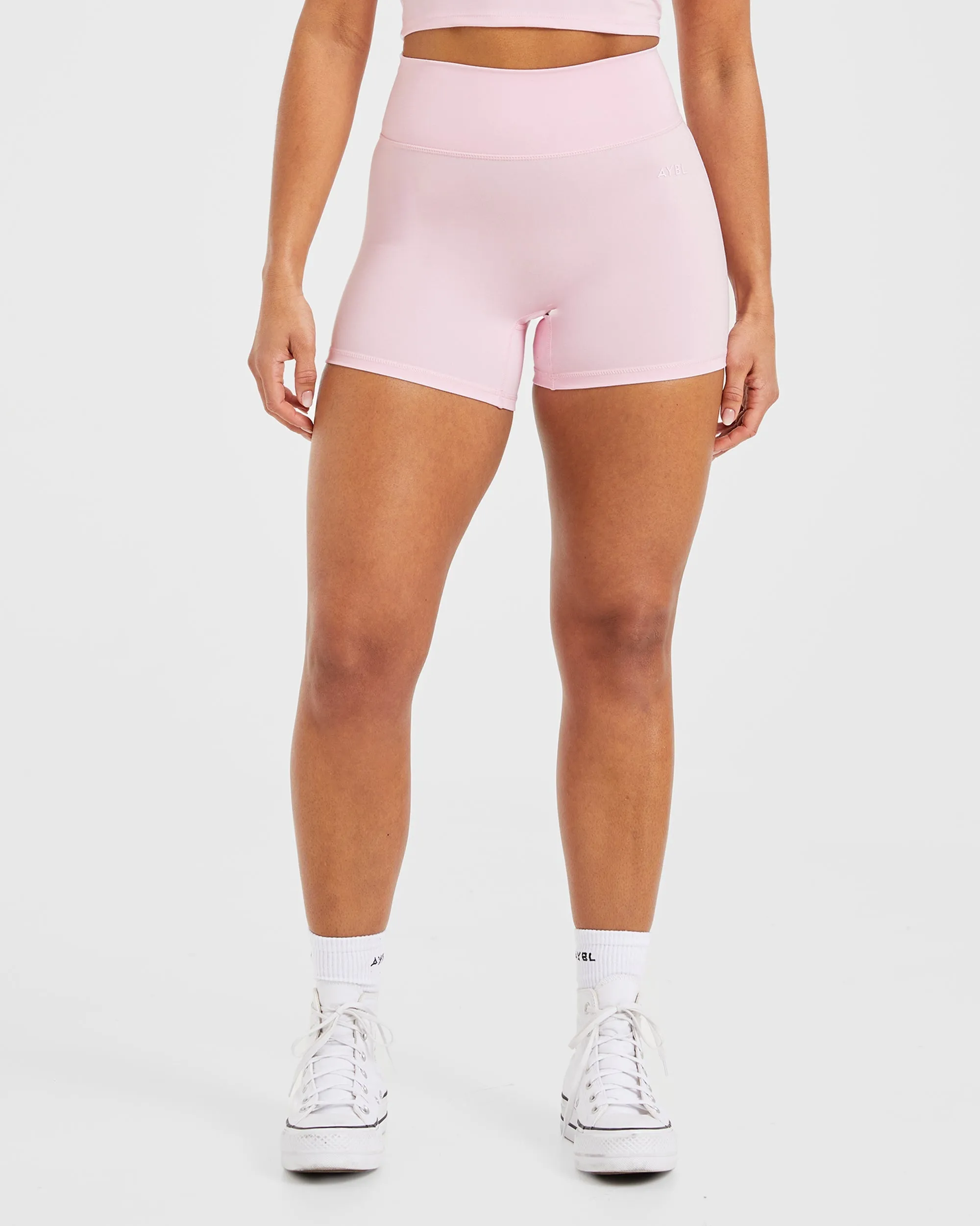 Running Shorts Staple Shorts - Pastel Pink Appropriate for Cave Diving