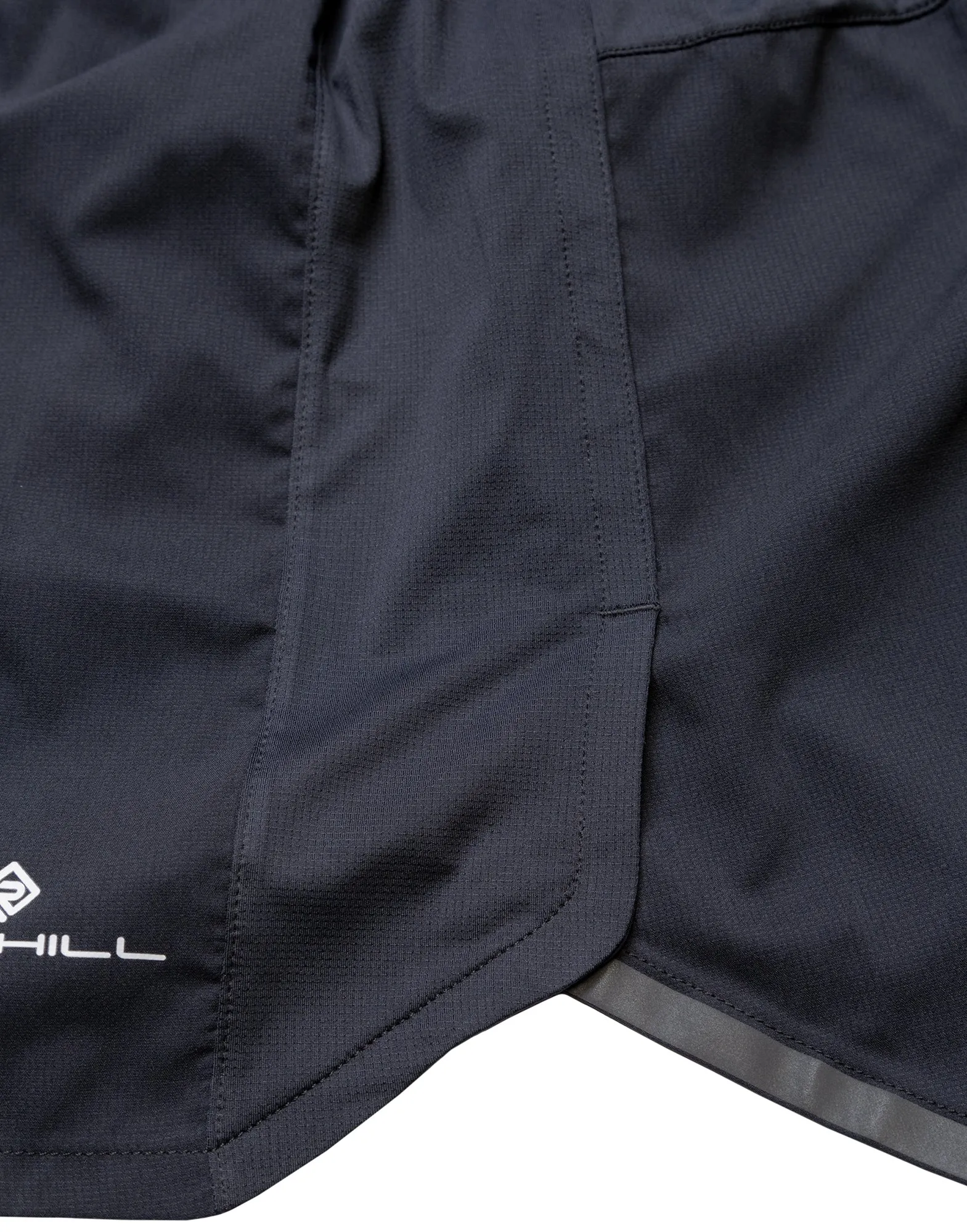 Abrasion Resistant Fabric Ronhill Tech 5 Inch Mens Running Shorts - Black