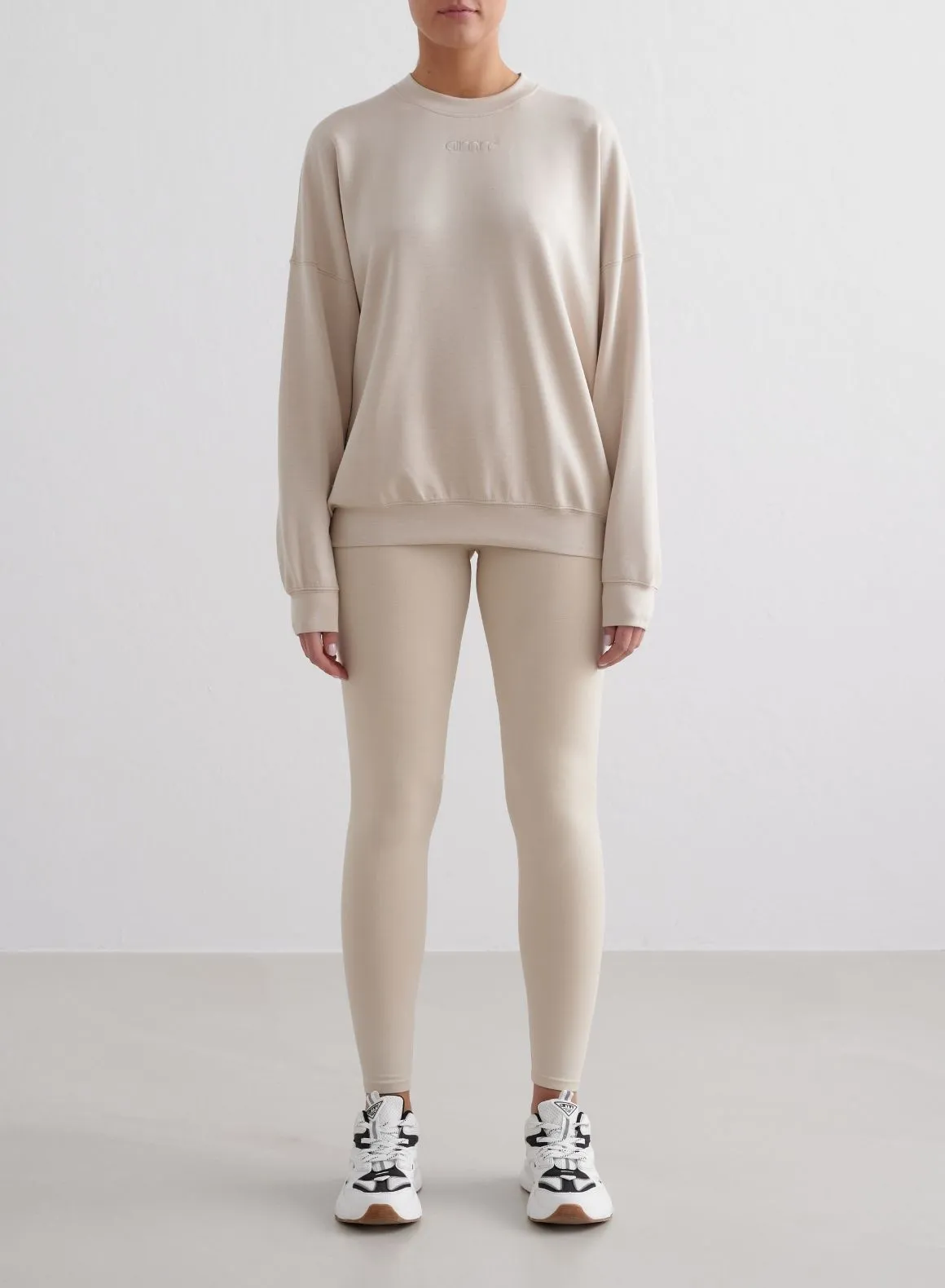 Studying Airflow Mesh Ventilation Caf?? Au Lait Comfy Modal Sweatshirt