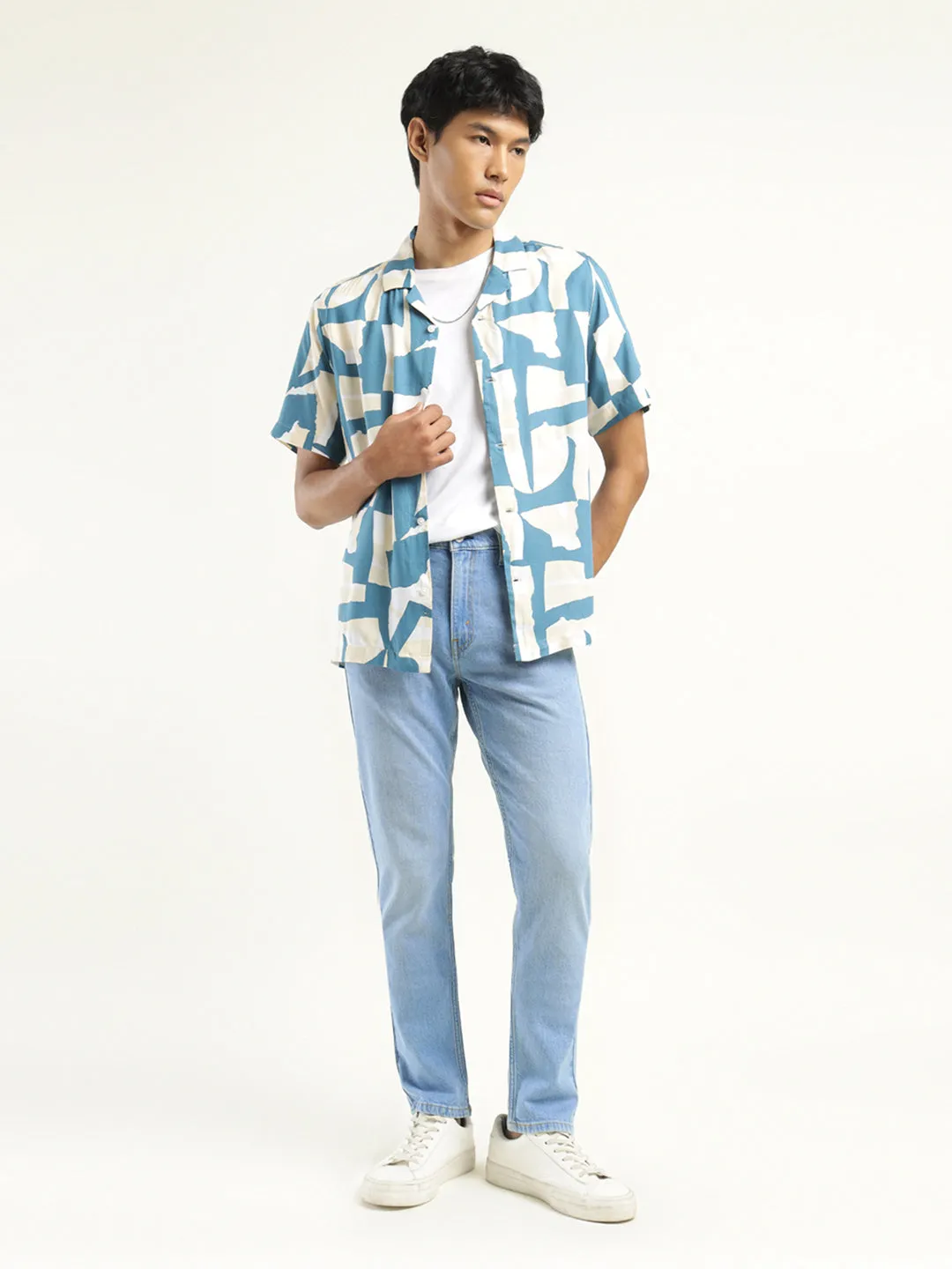 Street Inspired Streetwear Fan Beach Day Men's 512 Indigo Slim Tapered Fit Mid Rise Jeans