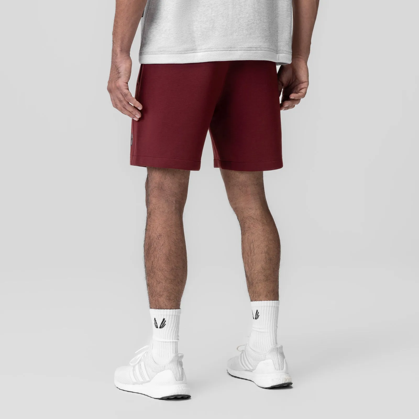 1029. Dri-Core? Training Short - Crimson Light Reflective Trim