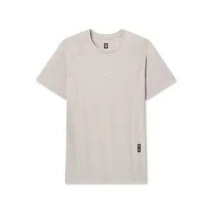 Breathable Cotton Fabric Feminine Appeal 1027. WarpFlexx-Lite? Half-Sleeve Baselayer - Chai
