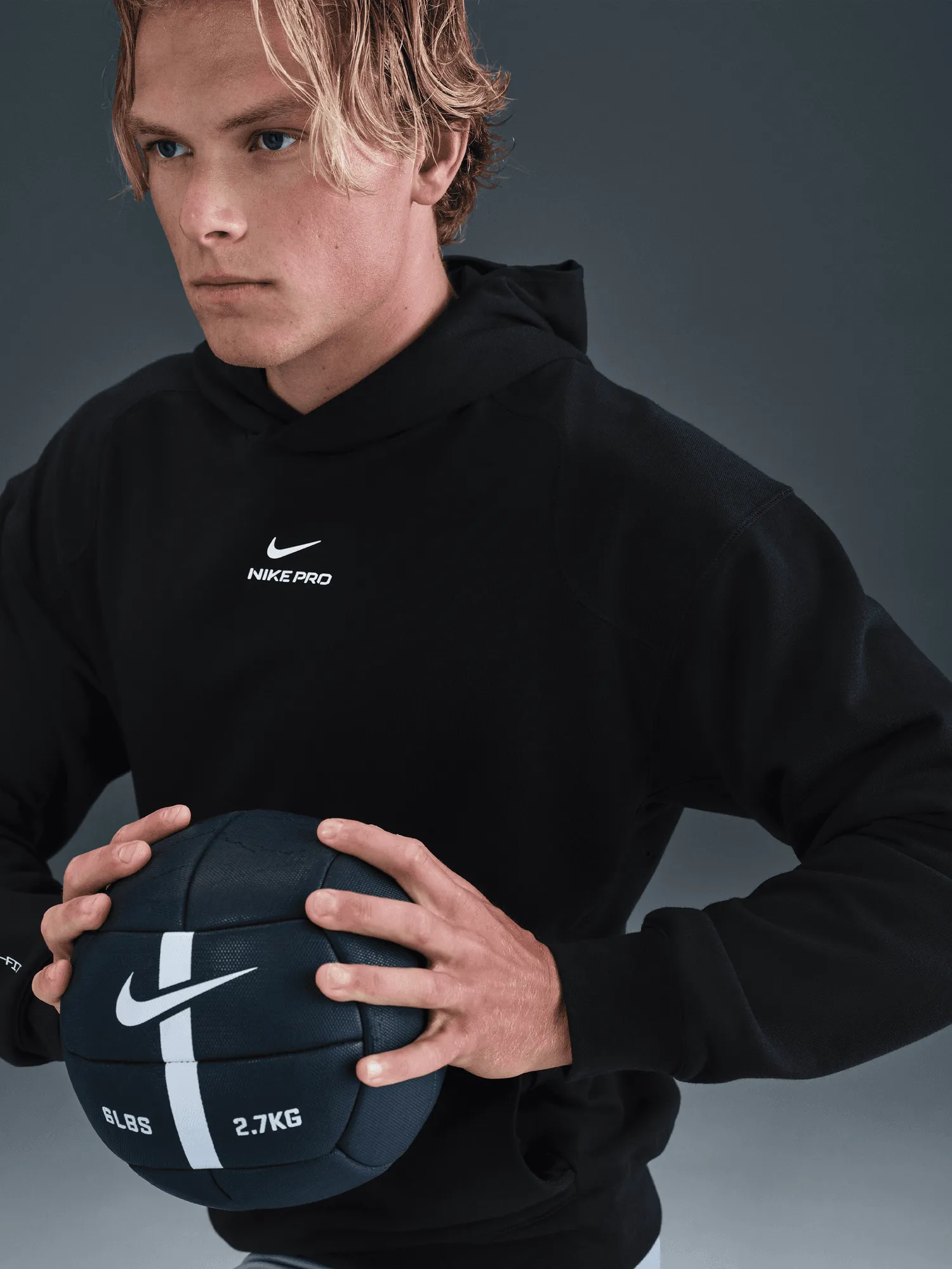 Dri-FIT Mid Layer Training Hoodie Suede Feel Lion like
