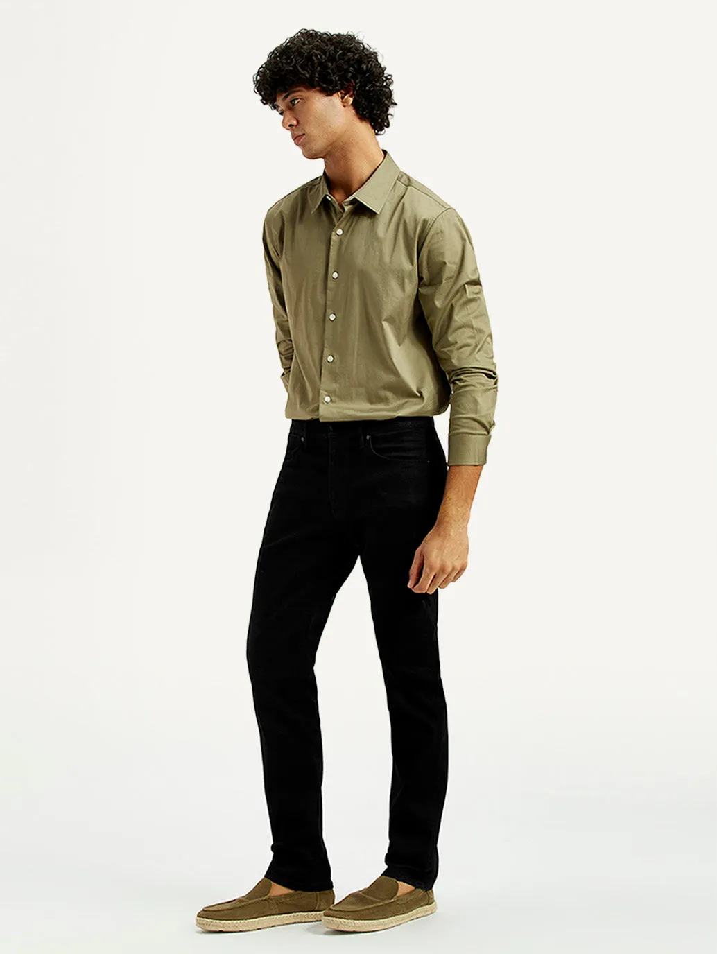 Neutral Fabric Men's Redloop 511 Dark Indigo Slim Fit Mid Rise Jeans