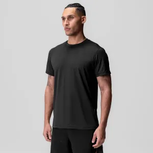 1015. AeroSilver? Essential Tee - Black Plus size clothing UVProtectionFinish