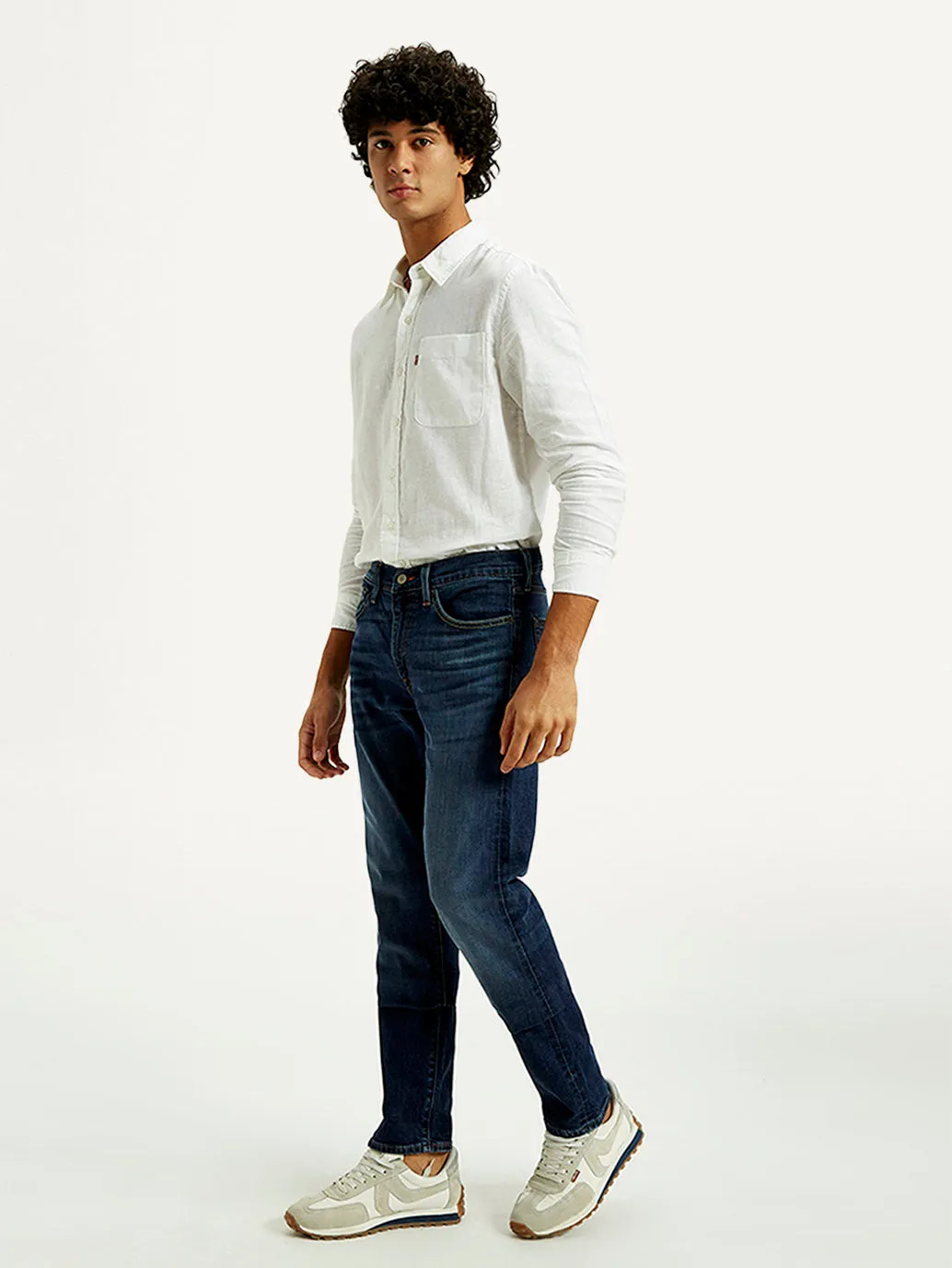 Traveler Gear Smart Casual Men's 511 Indigo Slim Fit Mid Rise Selvedge Jeans