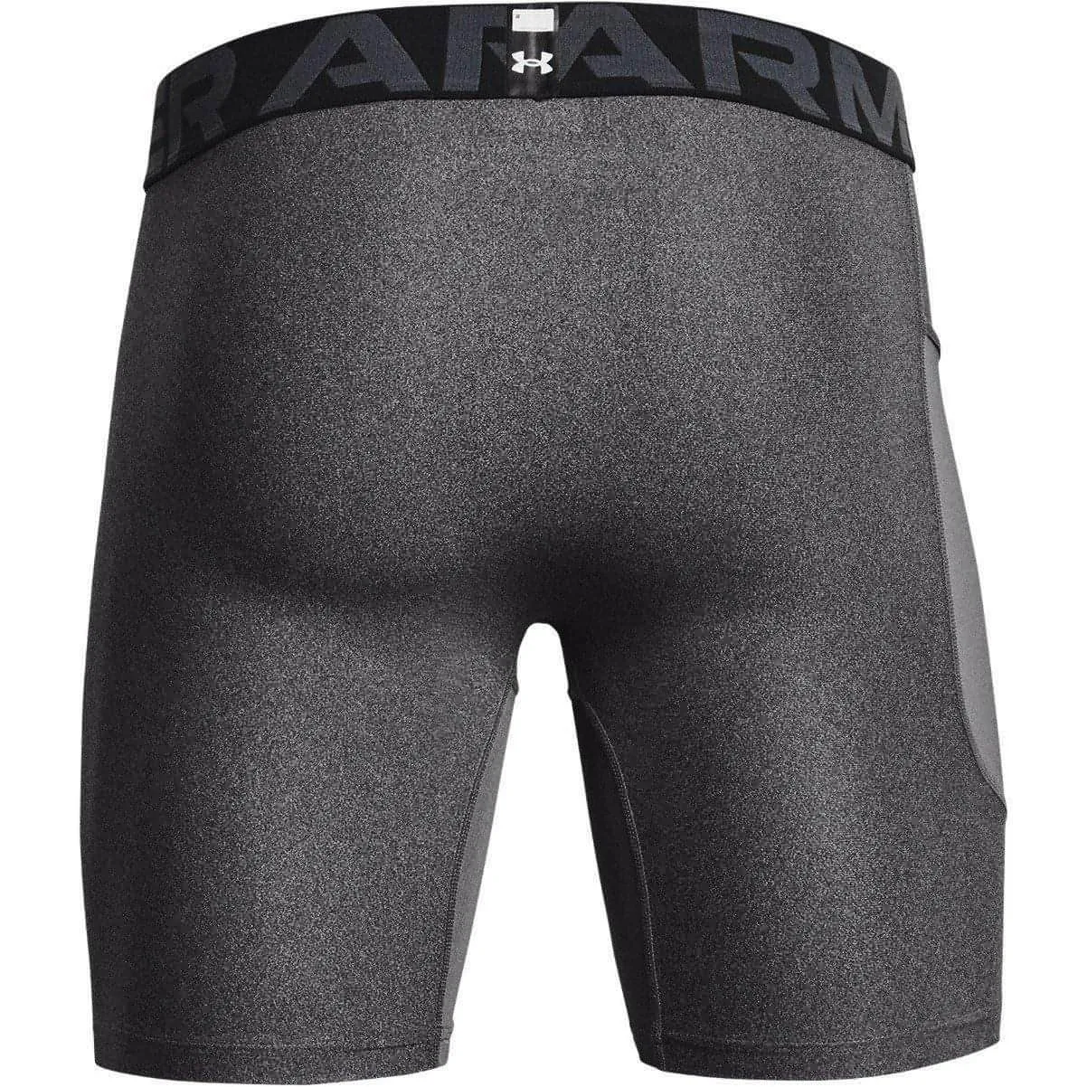 Under Armour HeatGear Mens Short Compression Tights - Grey Compression Fit lounging clothes