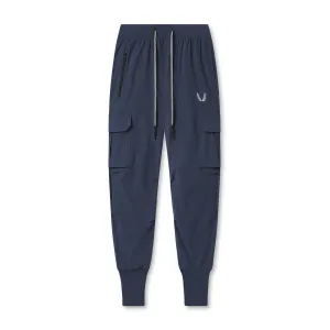 Trendy Waist Quick Release Buckle 0825. Tetra-Lite? Cargo High Rib Jogger - Navy "Reflective"