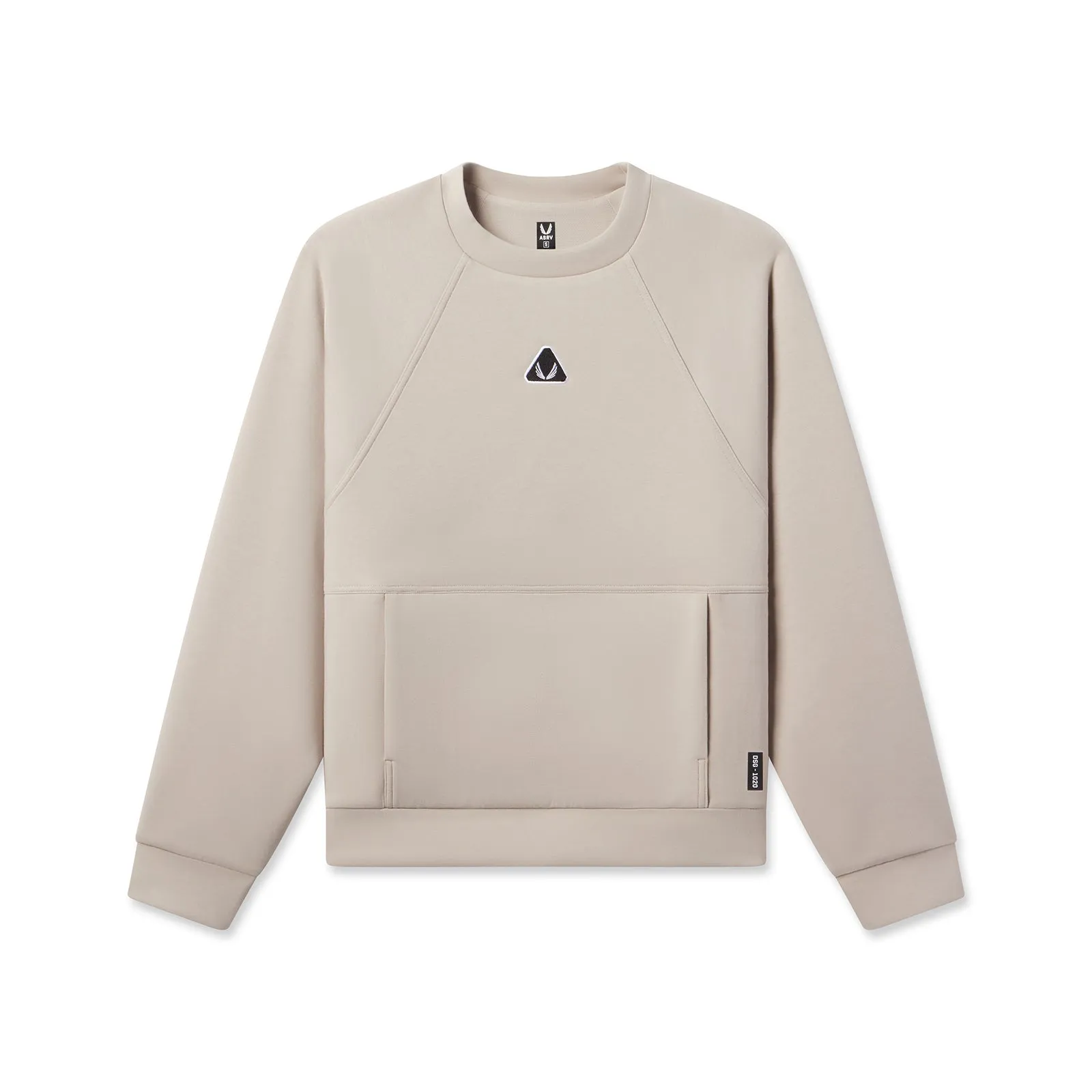 Zebra like Ethical Make 1020. Dri-Core? Oversized Crewneck - Chai