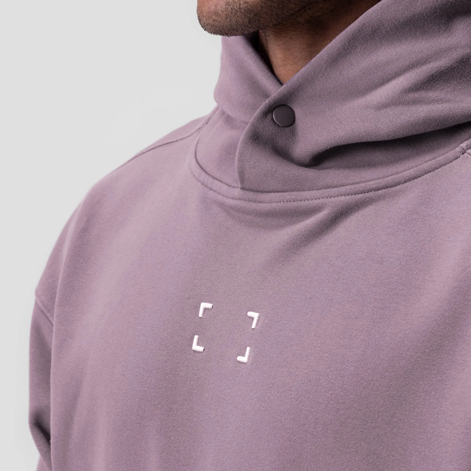 0648. Tech-Terry? Hoodie - Moonscape "Space Bracket" Butterfly like Rare Find