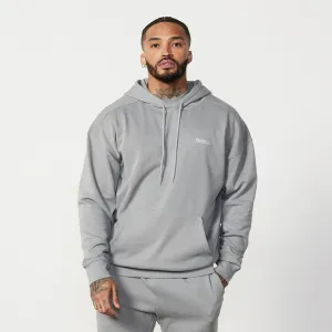 Vanquish Essential Steel Grey Oversized Pullover Hoodie Home Office Coffee Run